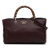 Gucci Medium Calfskin Bamboo Shopper Satchel Secondhand