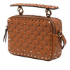 Valentino Lambskin Rockstud Spike Double Zip Camera Bag Secondhand