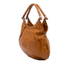 Gucci Leather Bamboo Studded Hobo Secondhand