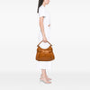 Gucci Leather Bamboo Studded Hobo Secondhand