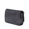 Chanel Quilted Iridescent Lambskin Tartan Button Wallet On Chain Secondhand
