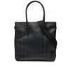 Burberry London Check Coated Canvas Kenneth Satchel Secondhand