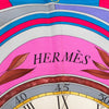 Hermès La Ronde des Heures Silk Scarf 90 Secondhand