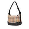 Secondhand Burberry Haymarket Check Canvas Shoulder Bag