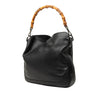 Gucci Calfskin Bamboo Web Satchel Secondhand