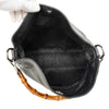 Gucci Calfskin Bamboo Web Satchel Secondhand