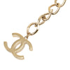 Chanel CC Two Tone Brass Logo Plate Chain Belt Secondhand