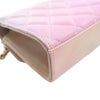 Chanel CC Ombre Lambskin Top Handle Flap Coin Purse with Chain Secondhand