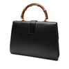 Secondhand Gucci Large Leather Bamboo Dionysus Web Satchel