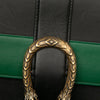 Secondhand Gucci Large Leather Bamboo Dionysus Web Satchel