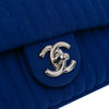 Chanel Medium Vertical Quilted Jersey Chain Flap Secondhand