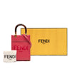 Fendi Mini Leather Sunshine Shopper Tote Secondhand