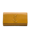 Saint Laurent Large Textured Calfskin Monogram Belle De Jour Clutch Secondhand