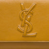 Saint Laurent Large Textured Calfskin Monogram Belle De Jour Clutch Secondhand
