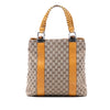Gucci Large GG Canvas Bamboo Libeccio Tote Secondhand