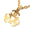 Chanel Gold Plated Triple CC Pendant Necklace Secondhand