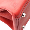 Hermès HERMES Shoulder Kelly Shoulder Bag Taurillon Clemence leather Taurillon Clemence Red Used Women Secondhand