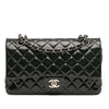 Chanel Medium Classic Patent Double Fla Secondhand