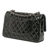 Chanel Medium Classic Patent Double Fla Secondhand