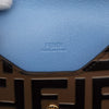 Fendi Zucca Embossed Leather Envelope Clutch Secondhand
