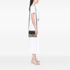 Burberry Small Leather and House Check Canvas Derby Macken Crossbody Secondhand