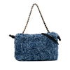 LOEWE Medium Denim Flamenco Purse Secondhand