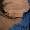 LOEWE Medium Denim Flamenco Purse Secondhand