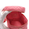 Chanel Quilted Lambskin Cube Chain Wristlet Case Secondhand