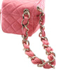 Chanel Quilted Lambskin Cube Chain Wristlet Case Secondhand