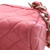 Chanel Quilted Lambskin Cube Chain Wristlet Case Secondhand