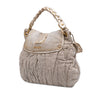 Miu Miu Matelasse Canvas Coffer Satchel Secondhand