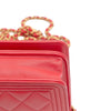 Chanel Quilted Caviar Boy Wallet on Chain Secondhand