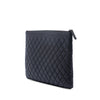 Chanel Large Quilted Caviar Boy O Case Clutch Secondhand