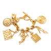 Chanel Gold Plated Lucky Charms Bracelet Secondhand