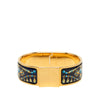 Hermès Wide Printed Enamel Loquet Bracelet PM Secondhand