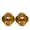 CC Arabesque Clover Clip On Earrings - '10s Second-hand