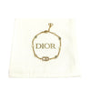Dior Gold Plated Crystal and Faux Pearl Clair D Lune Bracelet Secondhand