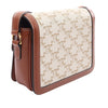 Celine Teen Triomphe Coated Canvas and Calfskin Triomphe Crossbody Secondhand