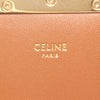 Celine Teen Triomphe Coated Canvas and Calfskin Triomphe Crossbody Secondhand