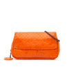 Secondhand Bottega Veneta Leather Intrecciomirage Butterfly Chain Flap Crossbody