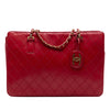 Chanel CC Quilted Lambskin Chain Tote Secondhand