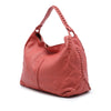 Bottega Veneta Large Intrecciato Trimmed Washed Cervo Deerskin Hobo Secondhand