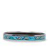 Hermès Narrow Dolphin Enamel Bangle 65 Secondhand
