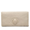Bottega Veneta Nappa Intrecciato Turn Lock Clutch Secondhand