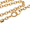 Chanel CC Gold Plated Medallion Lion Crest Pendant Necklace Secondhand