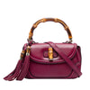 Gucci Medium Calfskin New Bamboo Satchel Secondhand