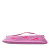 Bottega Veneta Satin Embroidered Butterflies Shoulder Bag Secondhand