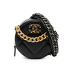 Chanel Lambskin 19 Round Clutch with Chain Secondhand