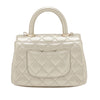 Chanel Mini Quilted Caviar Coco Top Handle Bag Secondhand