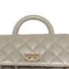 Chanel Mini Quilted Caviar Coco Top Handle Bag Secondhand